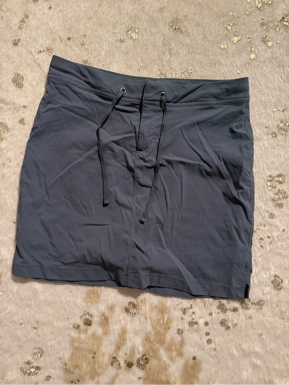Columbia 8 Charcoal Gray Skort